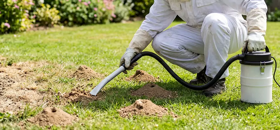 Tick Tubes Application in Arlington