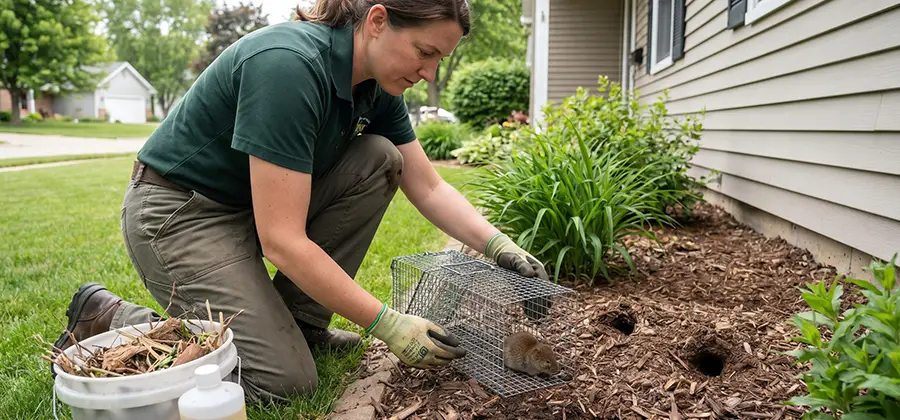 Organic Vole Control in Arlington
